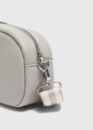 Grey PU Camera Bag