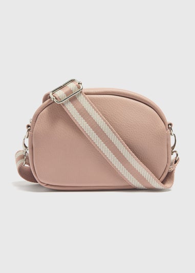 Pink PU Camera Bag