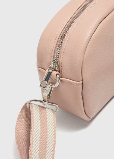 Pink PU Camera Bag