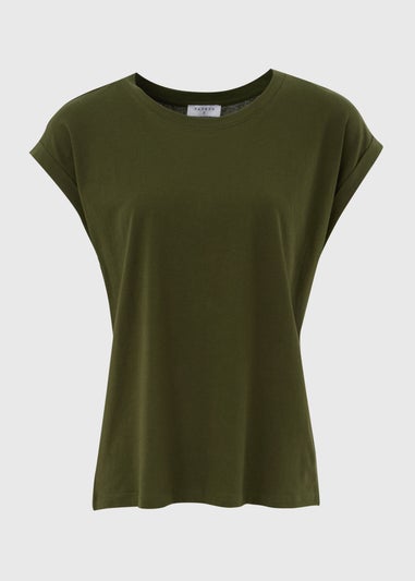 Khaki Plain T-Shirt