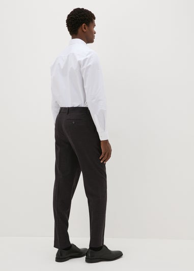 Taylor & Wright Grey Front Pleat Trousers