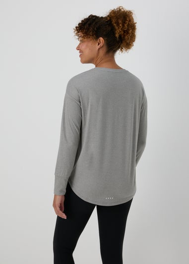 Souluxe Grey Long Sleeve T-Shirt