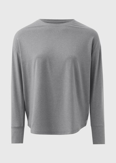 Souluxe Grey Long Sleeve T-Shirt