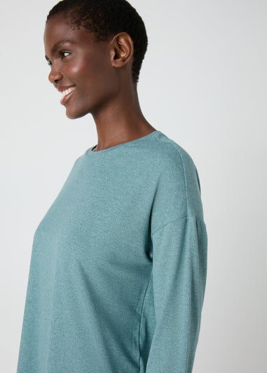 Souluxe Turquoise Long Sleeve Top