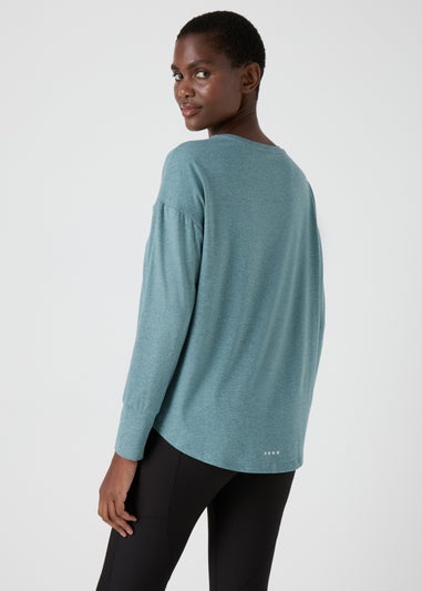 Souluxe Turquoise Long Sleeve Top