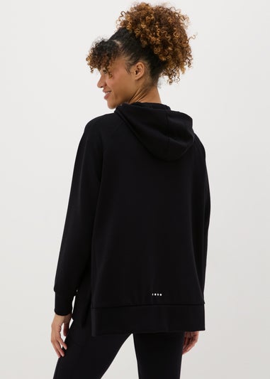 Souluxe Black Longline Hoodie