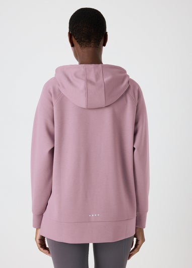 Souluxe Lilac Longline Hoodie