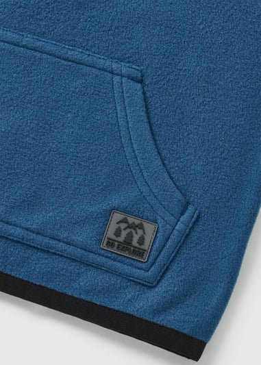 Boys Blue 1/2 Zip Fleece Jumper (1-7yrs)