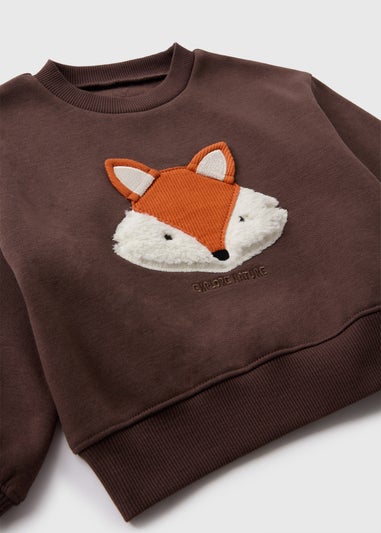 Boys Brown Fox Sweatshirt (1-7yrs)