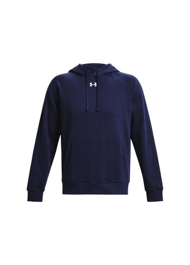 Under Armour Navy Rival Fleece Hoodie