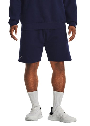 Under Armour Navy Rival Fleece Shorts
