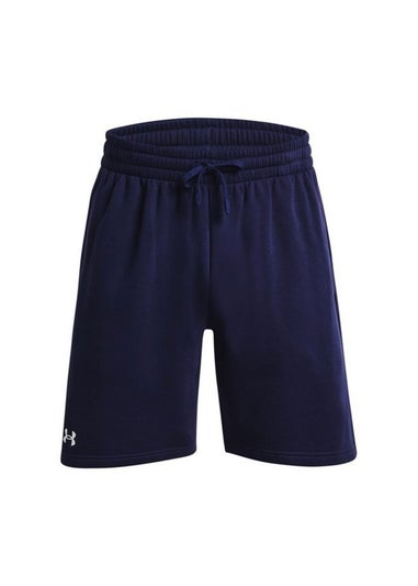 Under Armour Navy Rival Fleece Shorts
