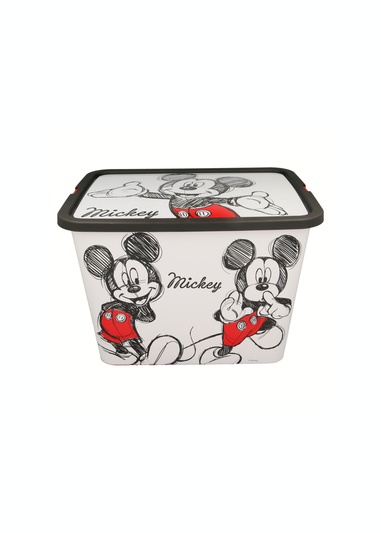 Mickey Mouse 23L Storage Boxes - Set of 2