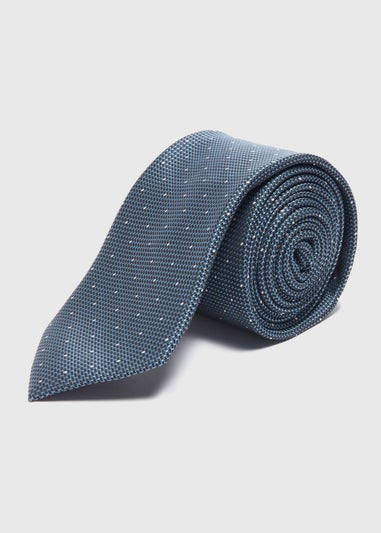 Taylor & Wright Blue Spot Design Tie