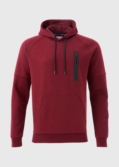 Souluxe Burgundy Hoodie