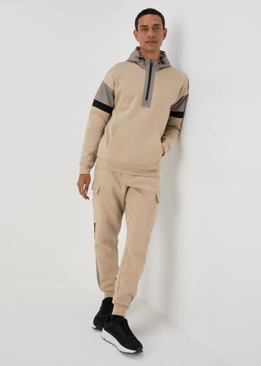 Souluxe Stone Panel Hoodie