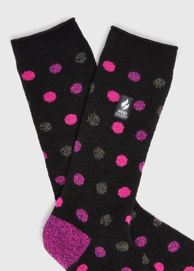 Heat Holders Black Spot Thermal Socks