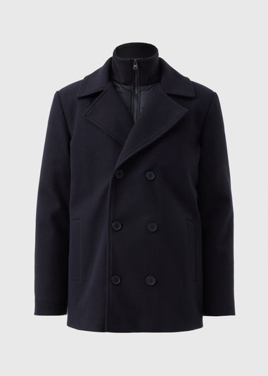 Taylor & Wright Navy Peacoat