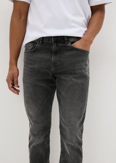 Grey Skinny Fit Jeans