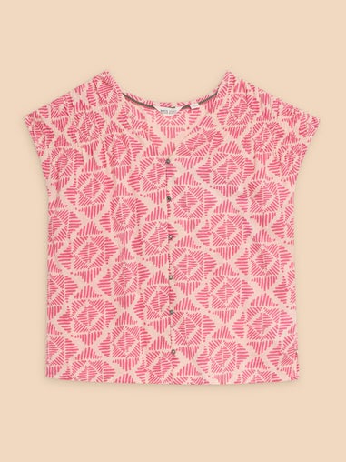 Ärmellose Bluse Rae aus Bio-Baumwolle