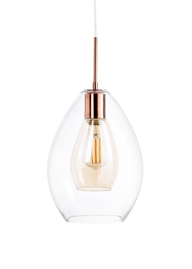 BHS Carmella Pendant Copper (Adjustable 51-103cm x 25cm)