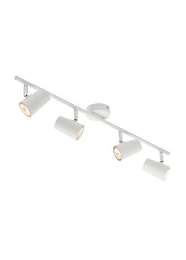 Inlight Harv GU10 4 Light Adjustable Ceiling Bar White