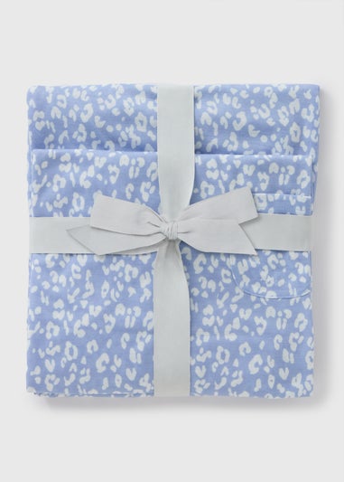 Blue Animal Print Pyjama Set