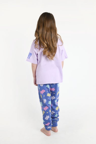 The Next Steps Kids Purple Pyjama Set (7-11 yrs)