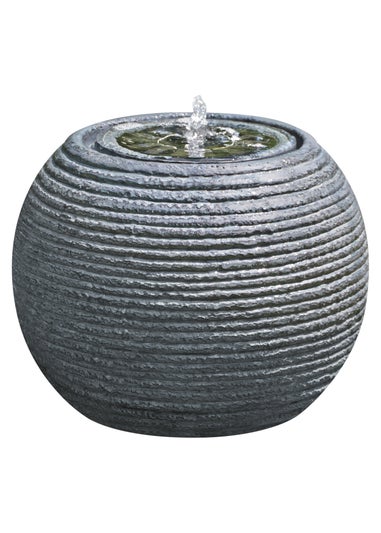 Premier Decorations Slate Solar Ball Water Feature