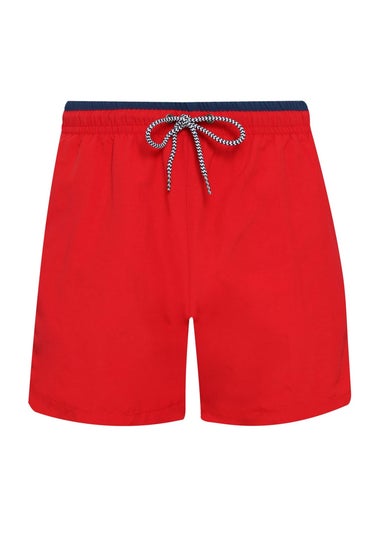 Asquith & Fox Red/Blue Swim Shorts