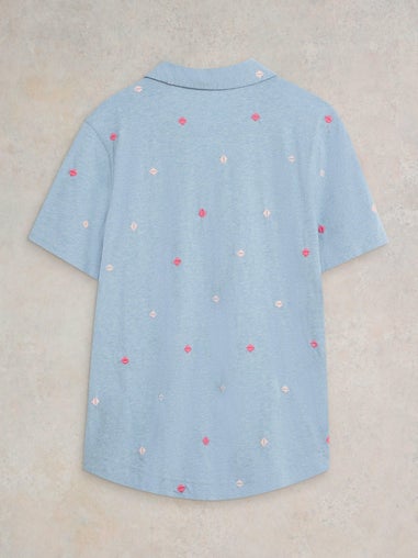 Penny Bestickte Bluse