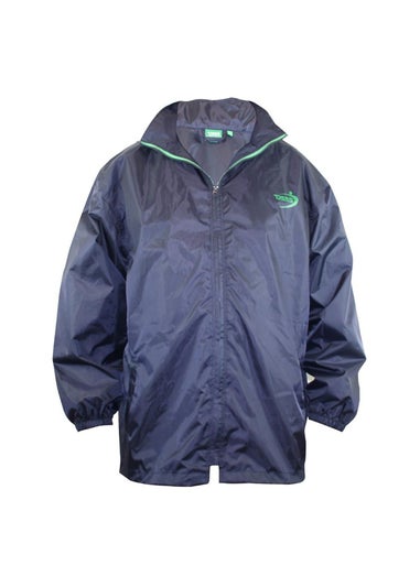 Duke Navy Zac Kingsize Packaway Weather Proof Rain Jacket