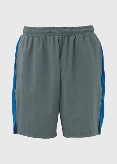 Souluxe Teal Panel Shorts