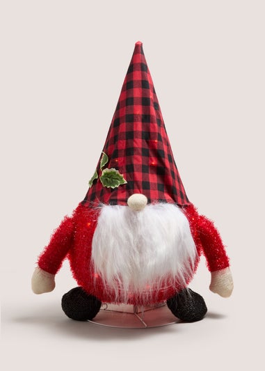 Joyful Outdoor Light Up Gnome