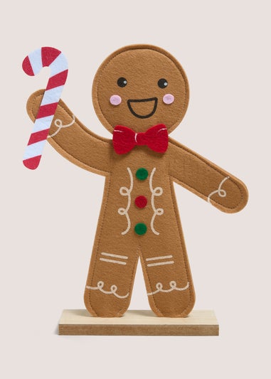 Gingerbread Felt Decoration (27x6x31cm)