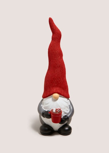 Winter Poem Large Polyresin Gnome