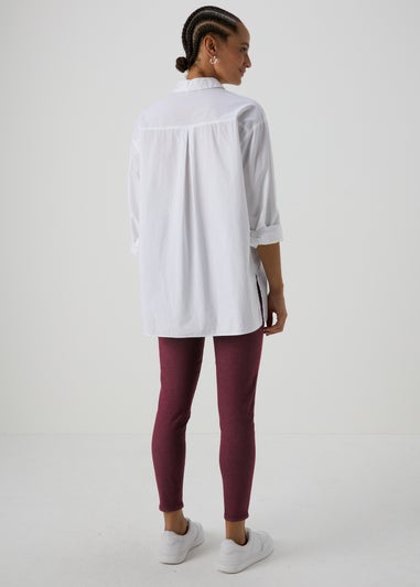 Burgundy Rosie Jeggings