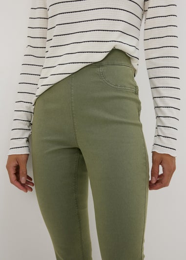 Khaki Rosie Jeggings