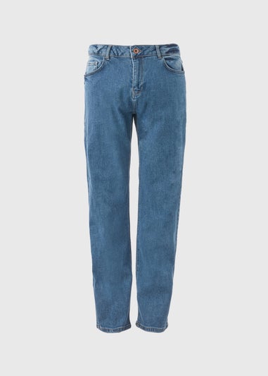 Blue Relaxed Fit Vintage Jeans