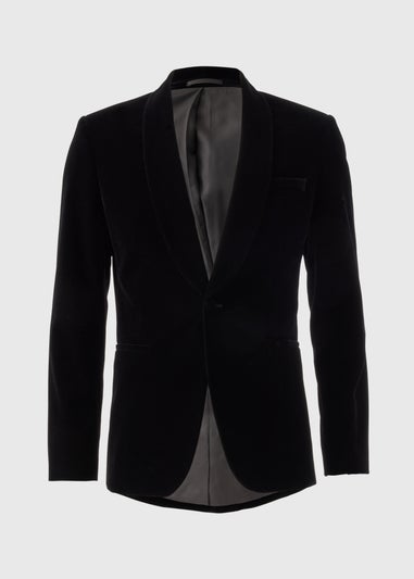 Taylor & Wright Black Velvet Blazer