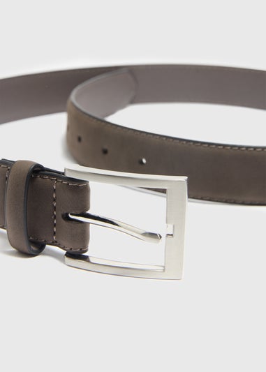 Brown Suede Essential Belt