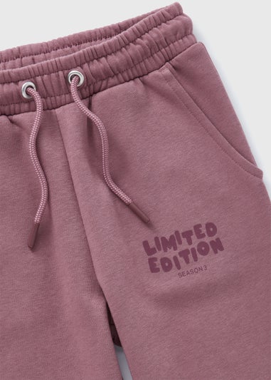 Girls Grape Limited Edition Jogging Bottoms (7-15yrs)