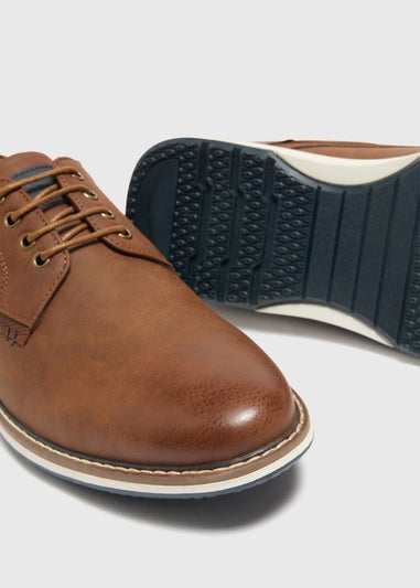 Tan Derby Shoes