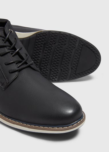 Black Casual Chukka Boots