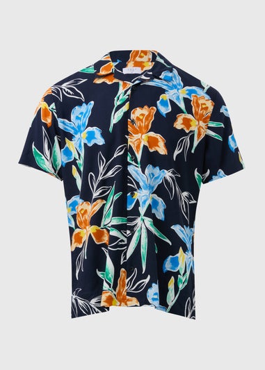 Dark Multicolour Floral Shirt