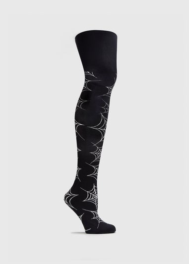 Black Cobweb Tights