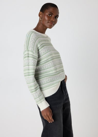 Green Fairisle Jumper