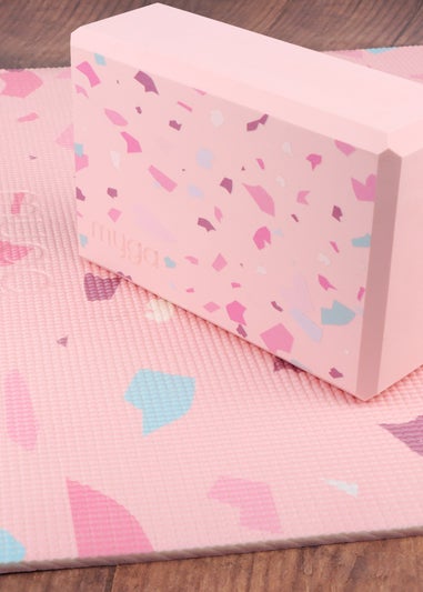 Myga Pink Yoga Block Pair