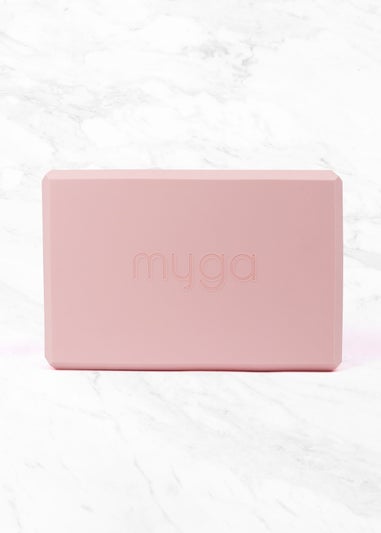 Myga Pink Terrazzo Yoga Set