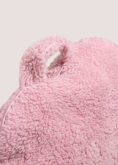 Pink Teddy Cuddle Cushion (70cm x 45cm x 50cm)